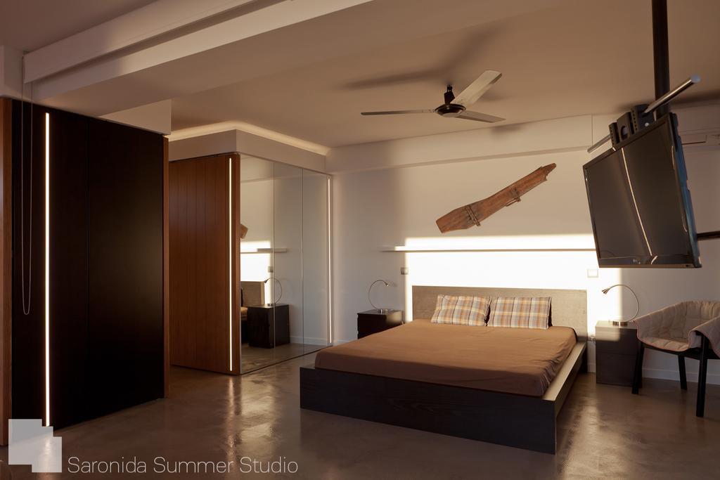 Saronida Summer Studio With Breathtaking View Lagonisi Eksteriør billede
