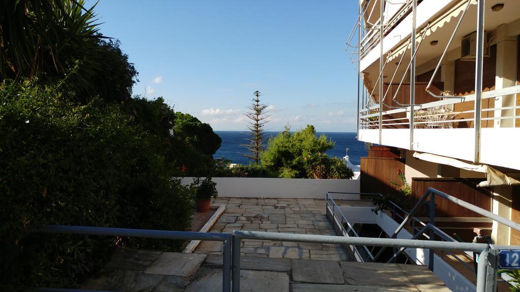 Saronida Summer Studio With Breathtaking View Lagonisi Eksteriør billede