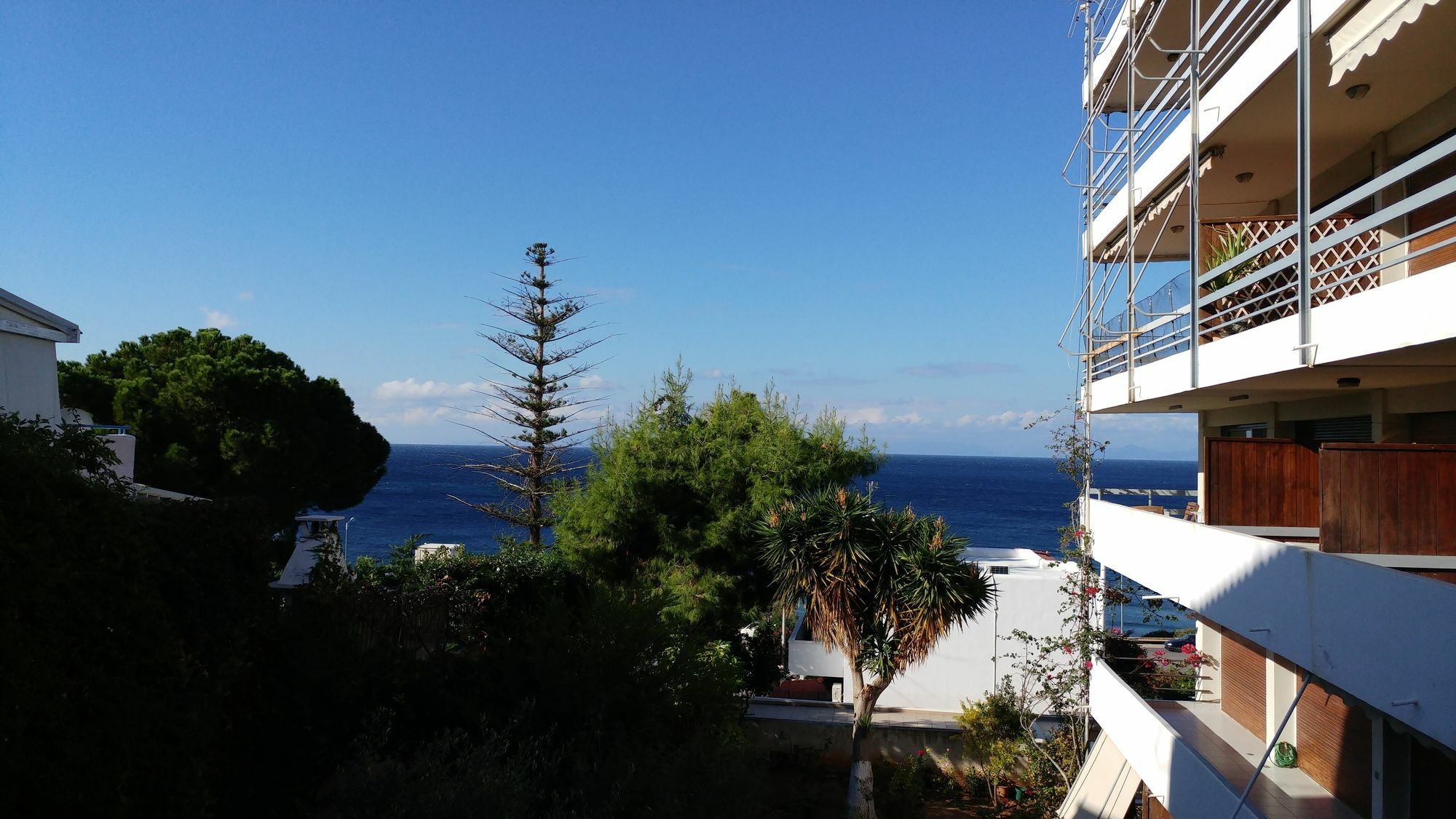 Saronida Summer Studio With Breathtaking View Lagonisi Eksteriør billede