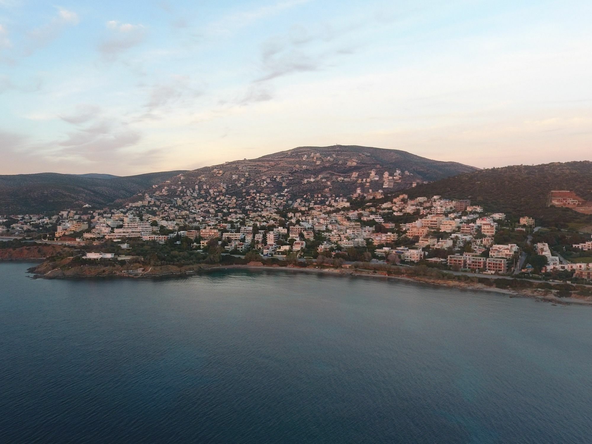 Saronida Summer Studio With Breathtaking View Lagonisi Eksteriør billede